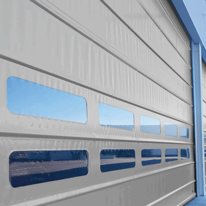 Porte roulante rapide F