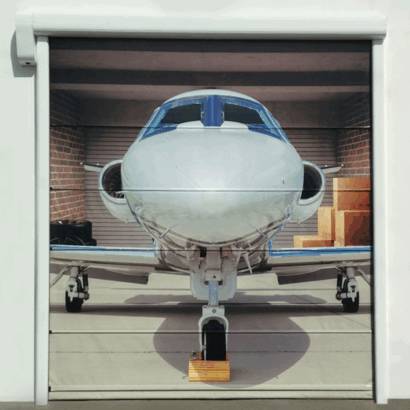 Porte roulante rapide R